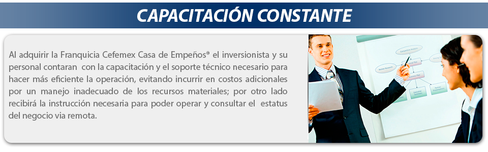 Capacitación constante